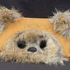 RARE Loungefly Fuzzy Wicket Ewok Large Zip Around Wallet